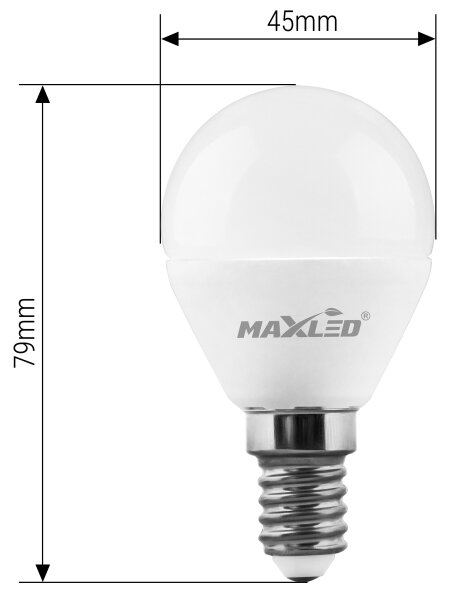 Bec LED G45 E14/7W/230V 4000K