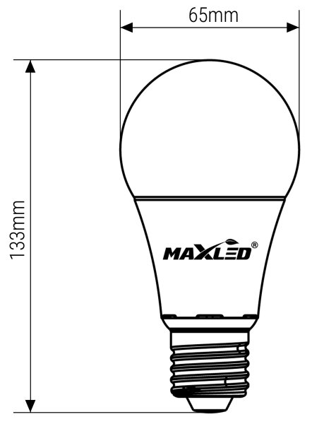 Bec LED A70, soclu E27, 17W, 230V, 3000K (lumină caldă)