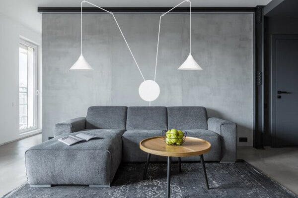 Emibig Abramo lampă suspendată 2x15 W alb 159/2