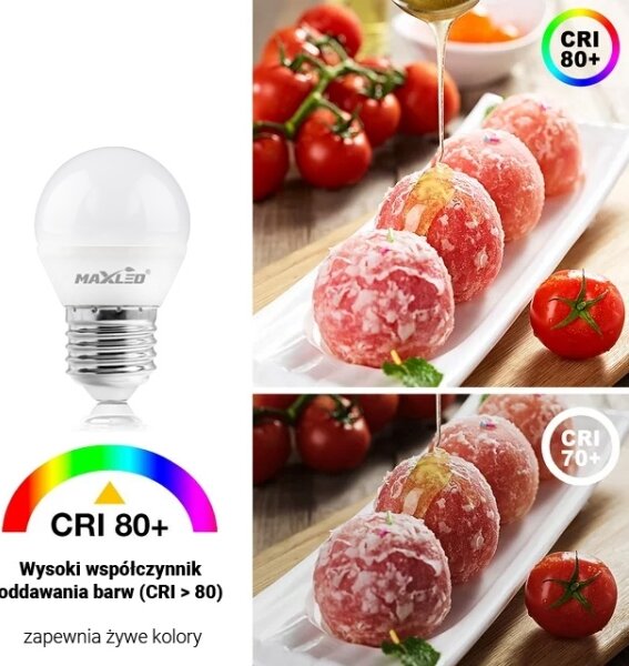 Bec LED G45 E27/8W/230V 4000K