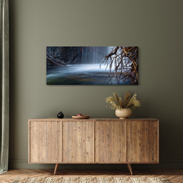 Tablou - Laguna de iarnă (120x50 cm)