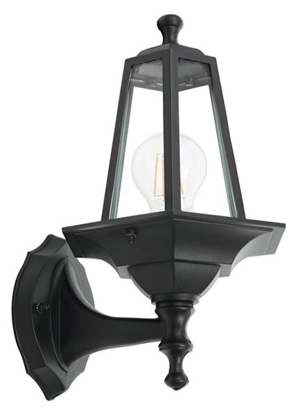 Eglo 55763 - LED lampă de perete pentru exterior 1xE27/4W/230V IP44 neagră