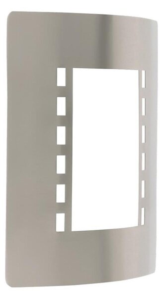 Eglo 55761 - Aplică de perete cu LED pentru exterior, 1xE27/10W/230V, IP44, crom mat