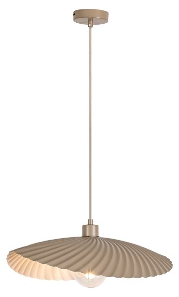 Rabalux 72057 - Lustră suspendată pe cablu BRIDGET 1xE27/40W/230V bej