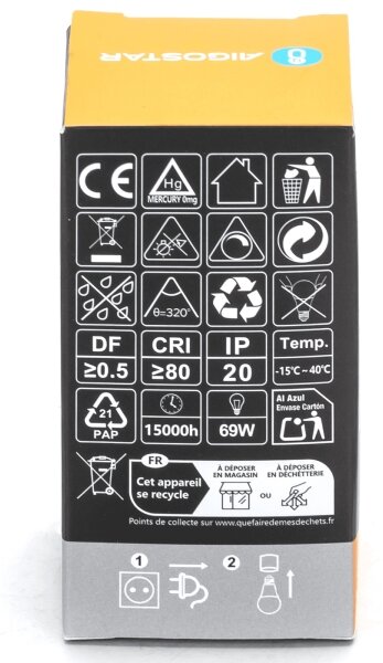 Bec LED dimabil Aigostar R7s/8W/230V 2700K