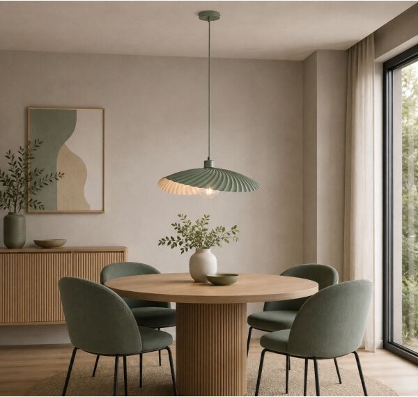 Rabalux 72056 - Lustra pe cablu BRIDGET 1xE27/40W/230V verde