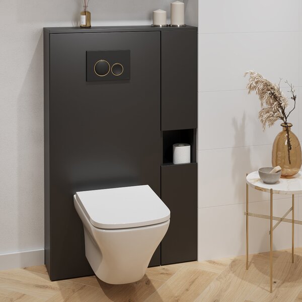 Cersanit Larga construcția cadru 56x22.2x120.5 cm antracit S164-028
