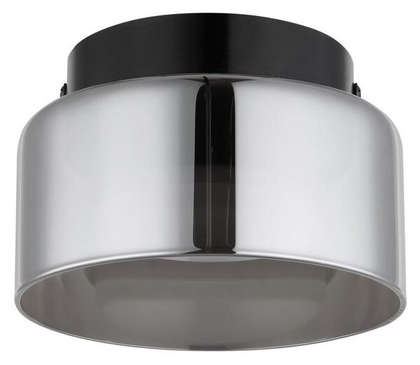 Plafonieră LED Globo 16055DS HIGGINS 1xGX53/6W/230V d. 13 cm negru