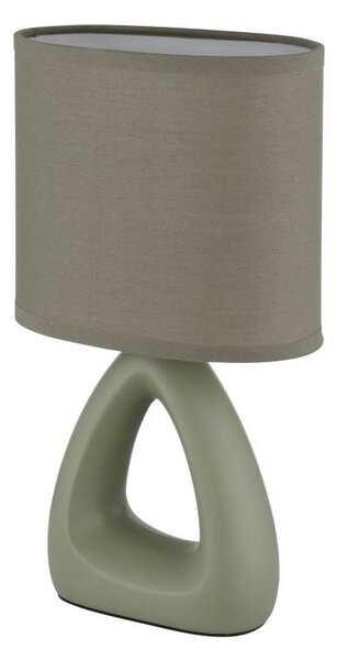 Lampă de masă Globo 21731BG TRIANGLE 1xE14/40W/230V verde