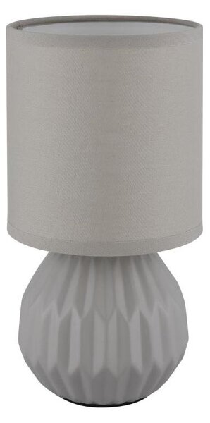 Lampă de masă Globo 21730G SYLAS 1xE14/40W/230V gri