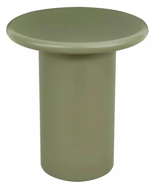 Măsuță cafea TIP, verde olive mat/verde olive, metal/MDF, 45x45x40 cm
