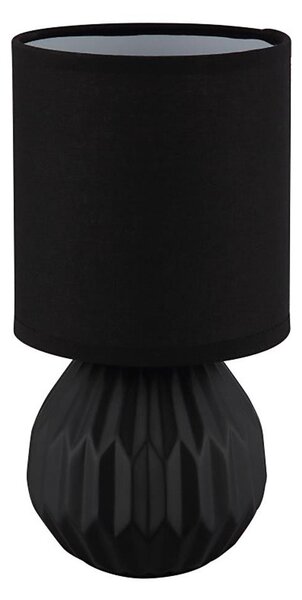 Lampă de masă Globo 21730S SYLAS 1xE14/40W/230V negru