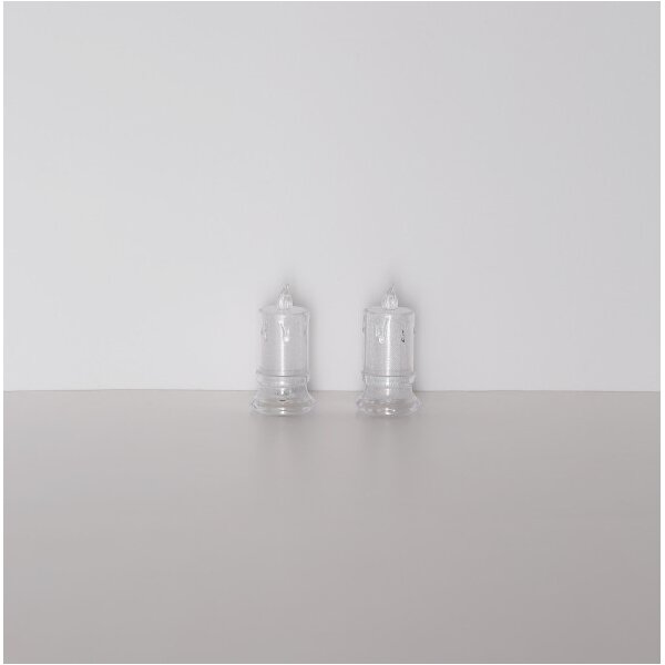SET 2x lumânare LED Globo 28075-2 CANDLE LED/0,25W/3xLR1130