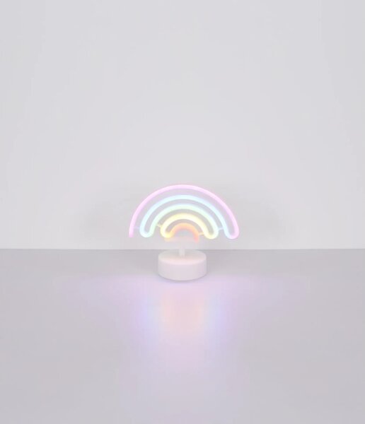Decorațiune LED neon de masă Globo 28063 PELANGI LED/2W/3xAA curcubeu