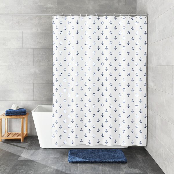 Kleine Wolke Anchor perdea de duș 180x240 cm alb-albastru 5900789352