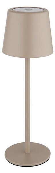 Globo 58482S-LED Lampă de birou LED 12W/5V 2200mAh IP44 crem, încărcare touch