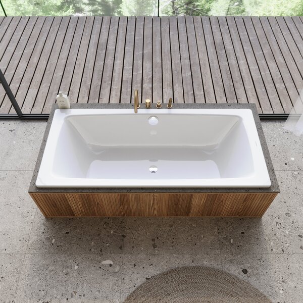Kaldewei Cayono Duo cada dreptunghiulară 170x75 cm alb 272400010001
