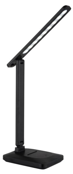 Lampă LED tactilă reîncărcabilă dimabilă de masă Globo 58481S LORNA LED/3W/5V 1800 mAh negru