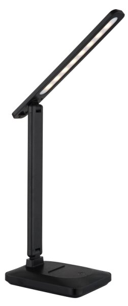Lampă LED tactilă reîncărcabilă dimabilă de masă Globo 58481S LORNA LED/3W/5V 1800 mAh negru
