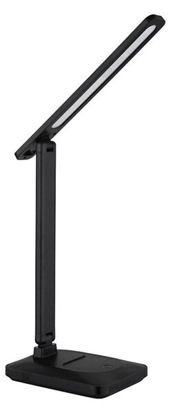 Lampă LED tactilă reîncărcabilă dimabilă de masă Globo 58481S LORNA LED/3W/5V 1800 mAh negru