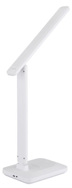Lampă LED RGB tactilă reîncărcabilă dimabilă de masă Globo 58481W LORNA LED/3W/5V 1800 mAh alb