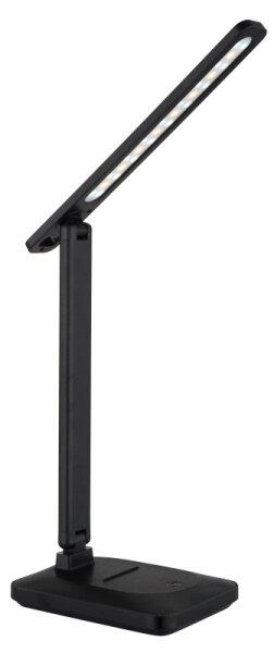 Lampă LED tactilă reîncărcabilă dimabilă de masă Globo 58481S LORNA LED/3W/5V 1800 mAh negru