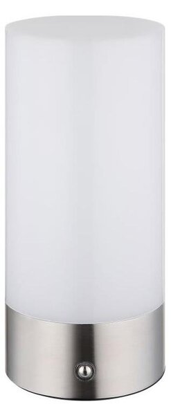 Globo 21040RGB - Lampă de birou LED RGB, încărcabilă, 1,8W/5V, 1500 mAh, crom