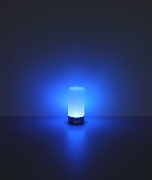 Globo 21040SRGB - Lampă de birou LED RGB LEX 1,8W/5V, 1500 mAh, neagră
