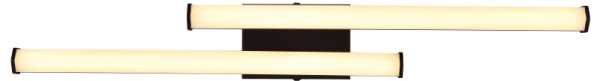Plafonieră LED Globo 67342-12 KIRINA LED/12W/230V 3000K negru