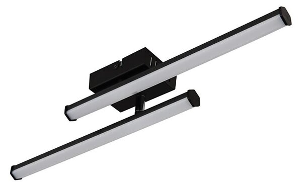 Plafonieră LED Globo 67342-12 KIRINA LED/12W/230V 3000K negru