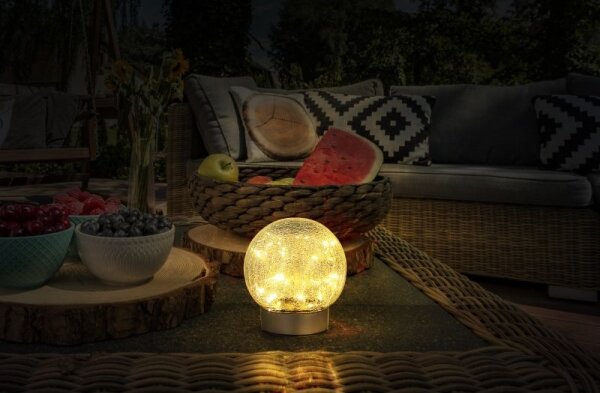 Lampă LED decorativă reîncărcabilă de masă Globo 28078 SOONA 25xLED/0,06W/USB 600 mAh