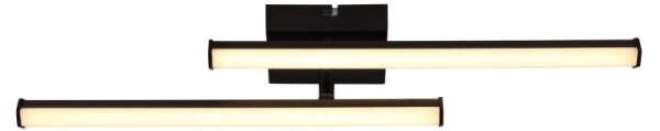 Plafonieră LED Globo 67342-12 KIRINA LED/12W/230V 3000K negru