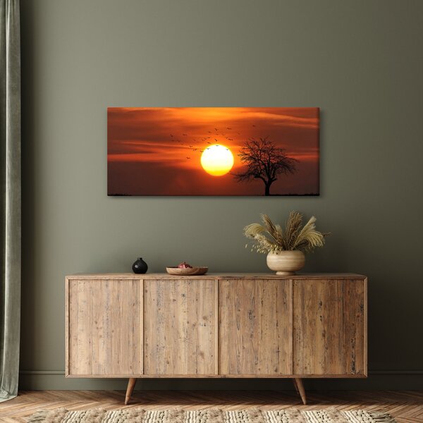 Tablou - Apus de soare (120x50 cm)