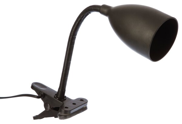 Lampă cu clemă Atmosphera SILY 1xE14/7W/230V negru