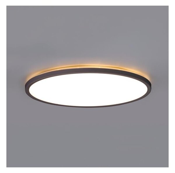 Plafonieră LED pentru baie NIVERA LED/18W/230V IP54 d. 30 cm negru