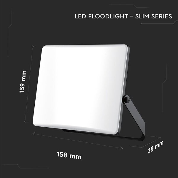 Proiector LED/30W/230V 3000/4000/6500K IP65 negru