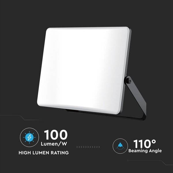 Proiector LED/30W/230V 3000/4000/6500K IP65 negru