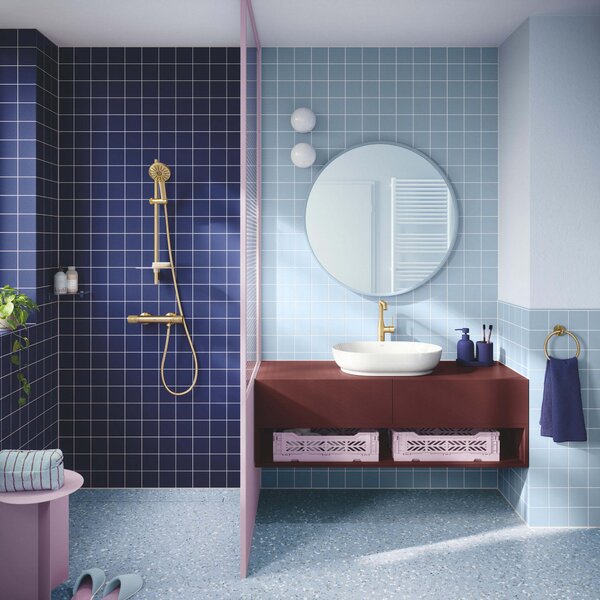 Grohe Vitalio Joy set de duș perete Brushed Cool Sunrise 134866GN00