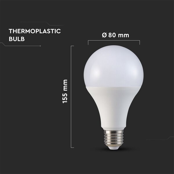 Bec LED A80 E27/20W/230V 4000K