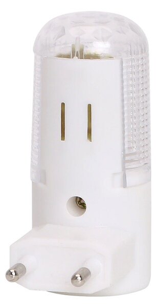 Lampa de veghe alimentare priza, LED, intrerupator, ABS