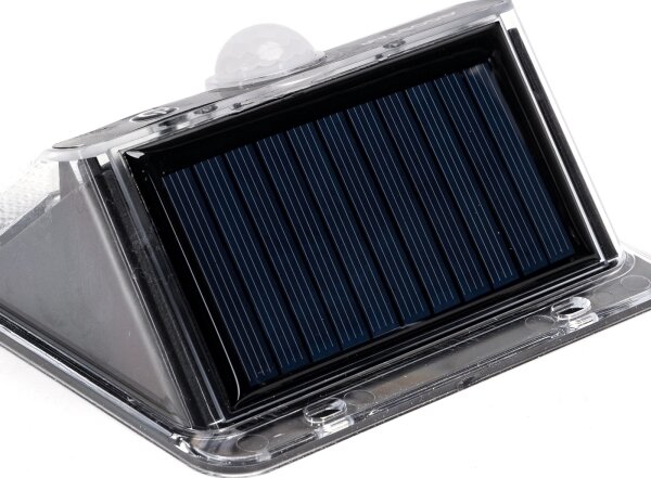 Aigostar-LED Lampă solară LED cu senzor, 3,7 V, 6500 K, 1200 mAh, IP65, negru