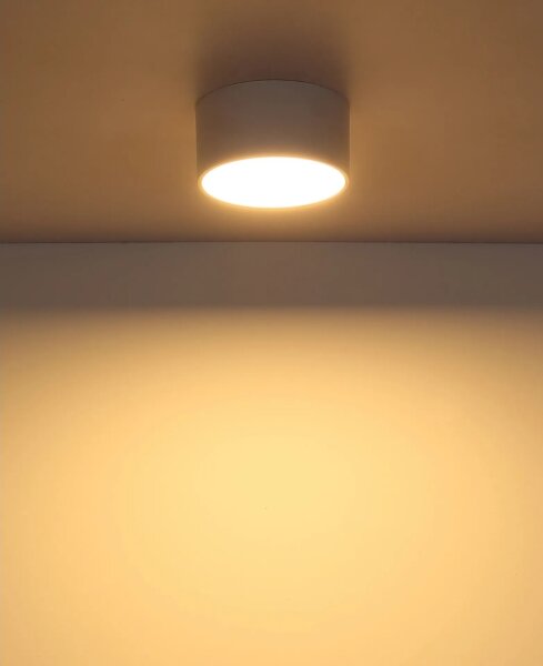 Globo 56964W - Plafonieră LED RAYMOND, 12W/230V, 3000K, diam. 15 cm, albă