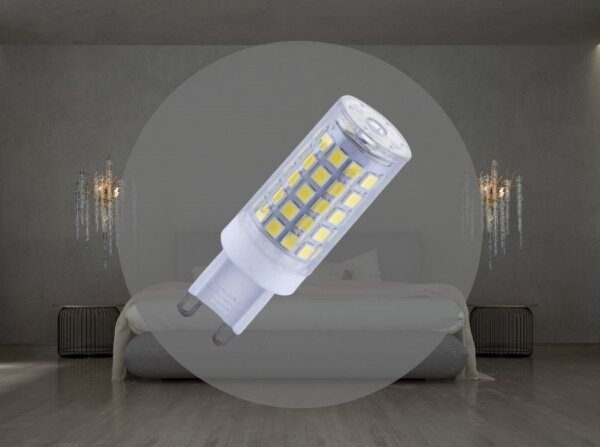 Bec LED G9, 4,6 W, 230 V, 2800 K