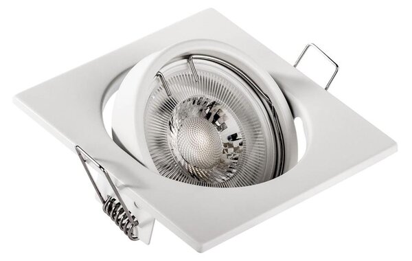 Spot încastrat 1xGU10/MR16/10W/230V, 9x9 cm, alb