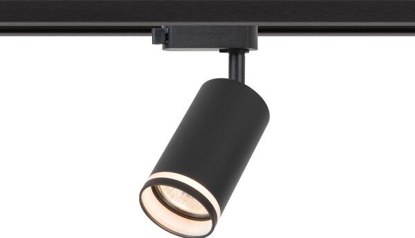 Spot pentru șină monofazată PIPE 1xGU10/10W/230V negru