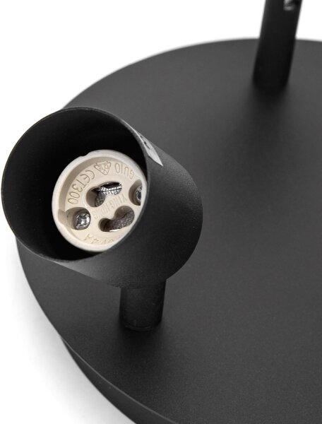 Aigostar - Plafonieră cu spoturi 3x GU10, 60W, 230V, negru
