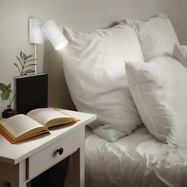 Solight WO3002-W - Aplica de perete CELE, 1x GU10, 30 W, 230 V, alb
