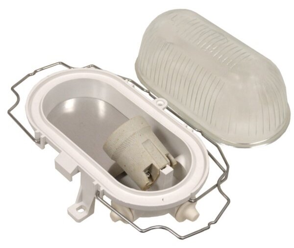 Plafonieră de exterior RADUS 1xE27/60W/230V IP54 albă