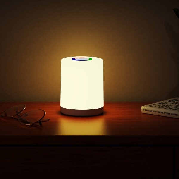 Solight WL915 - Lampă de birou LED RGB, acumulator 3,7 V, 1800 mAh