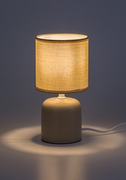 Rabalux 74053 - Lampă de masă DAPHNI, 1xE14/40W/230V, bej